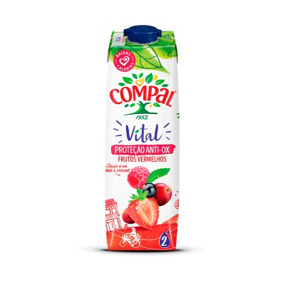 Compal Vital Red Fruits Nectar 1L